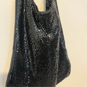 Black Sequin Urban Outfitters Shoulder Bag